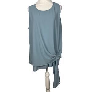 Zanana XL blue sleeveless blouse